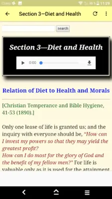 Counsels on Health - Audiobook android App screenshot 2