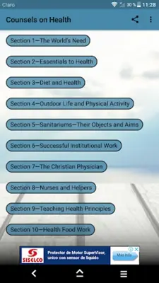 Counsels on Health - Audiobook android App screenshot 3